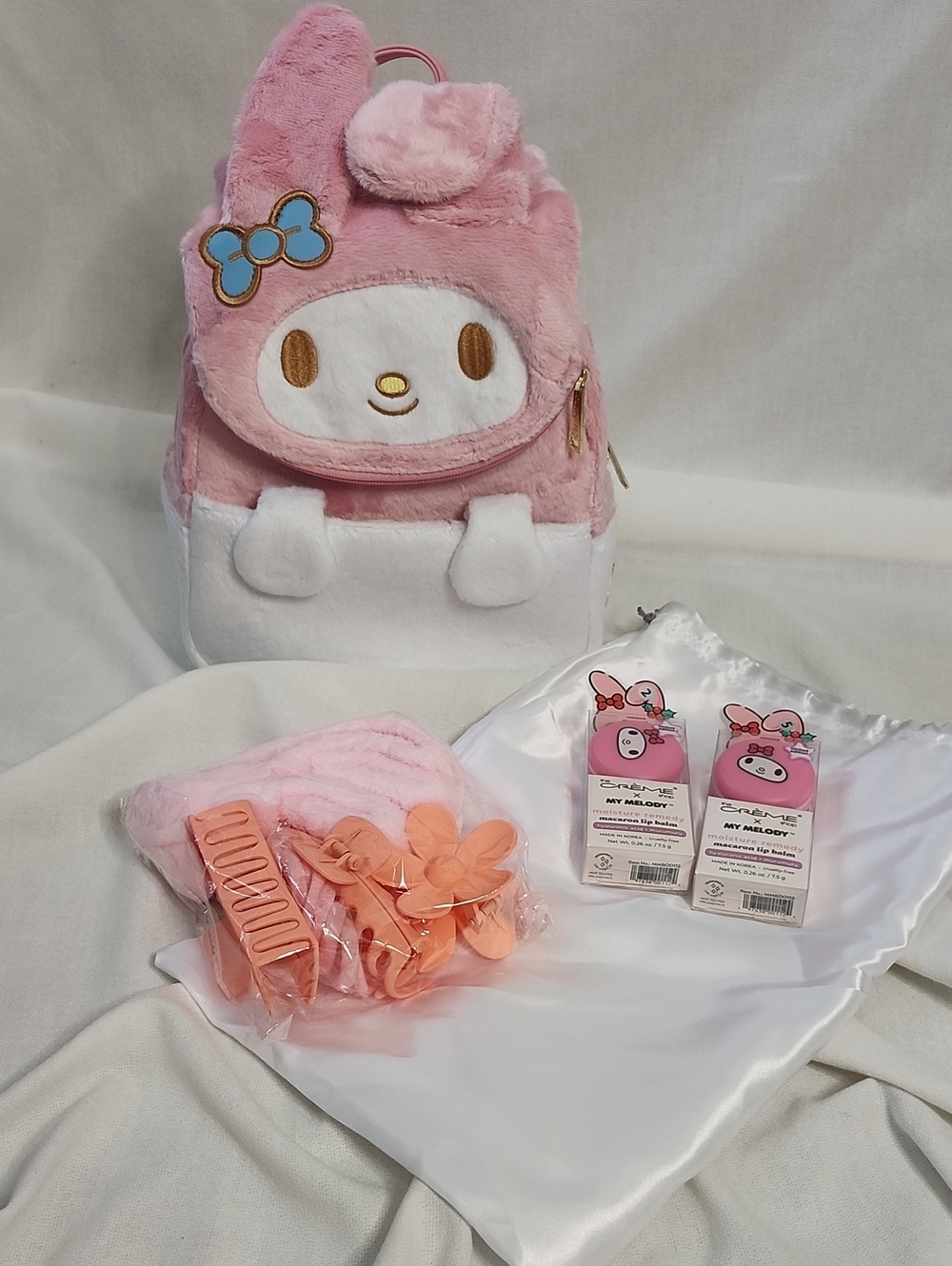 Loungefly Sanrio Exclusive "My Melody" Plush Backpack & Accessories